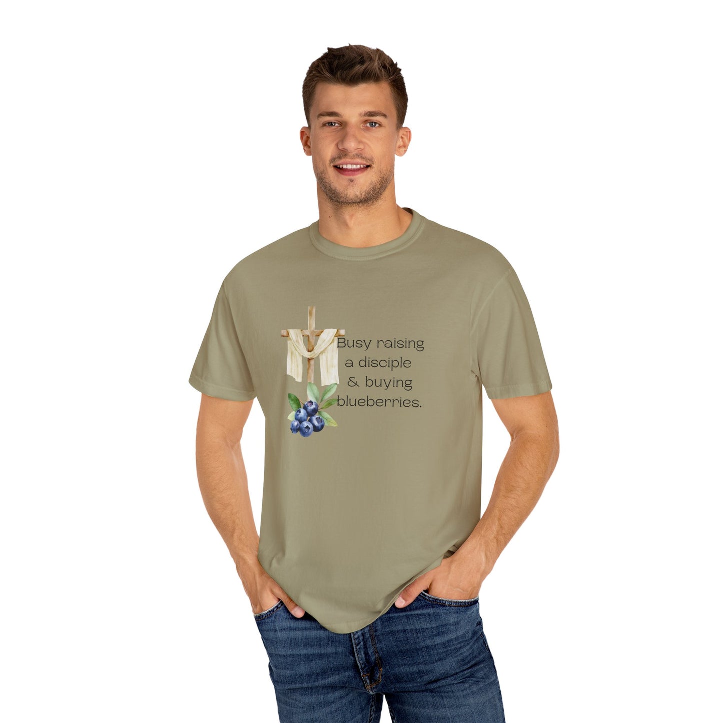 Disciple Raising Blueberries T-shirt