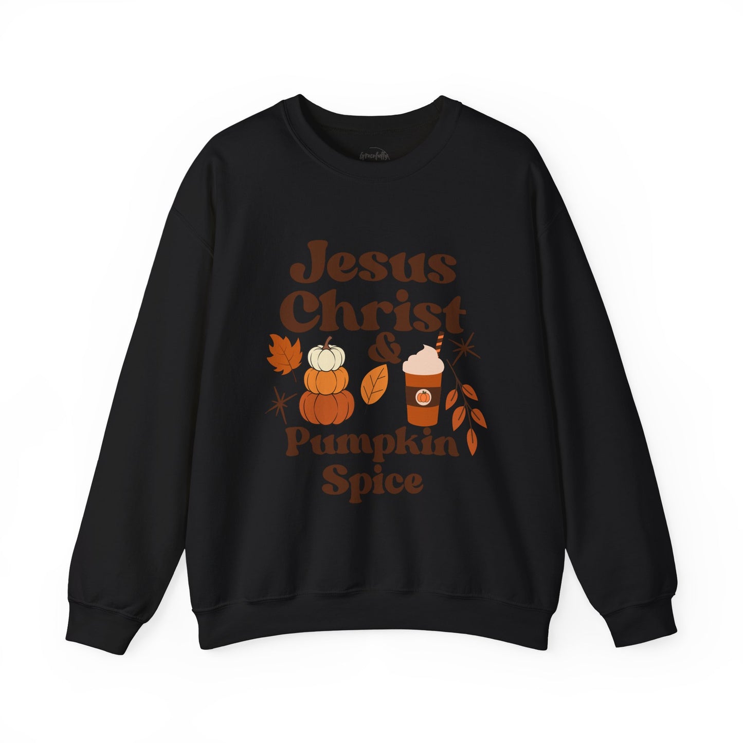 Fall Jesus Christ & Pumpkin Spice Sweatshirt