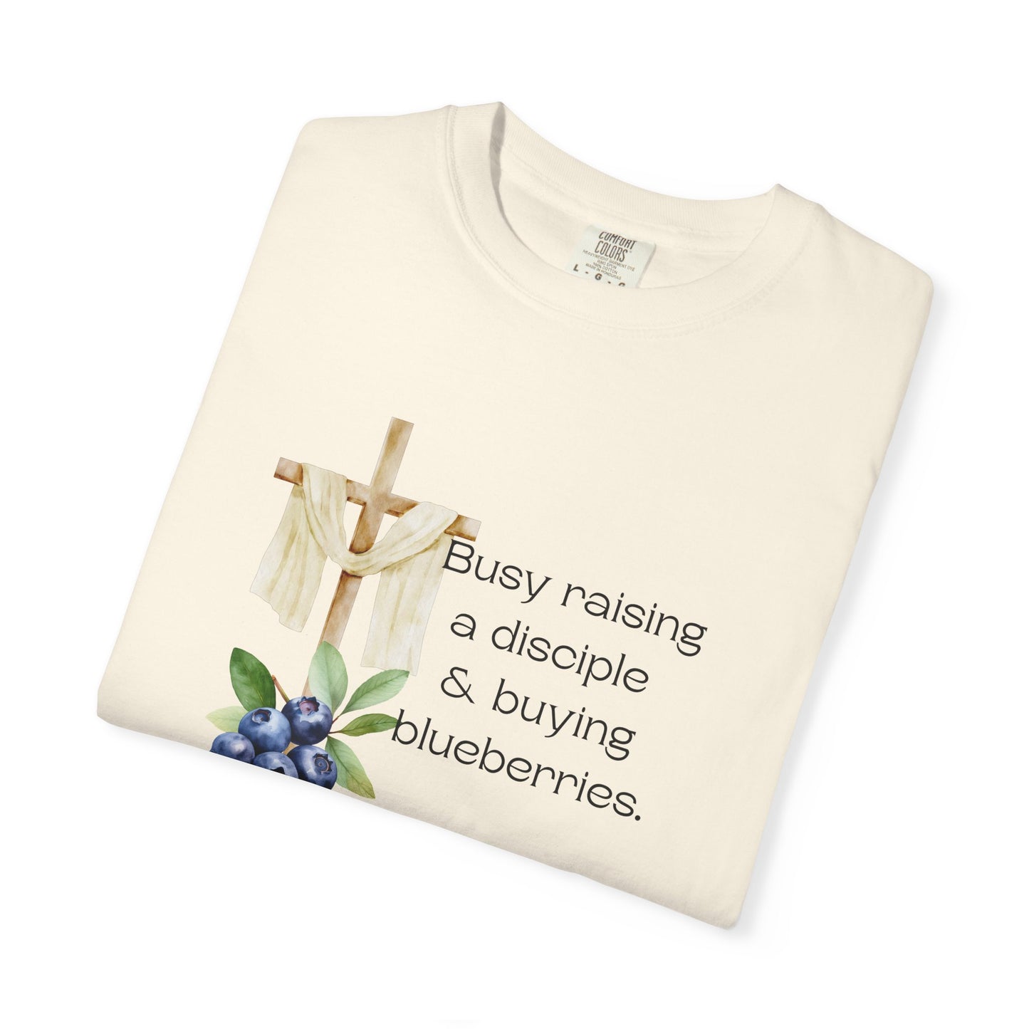 Disciple Raising Blueberries T-shirt