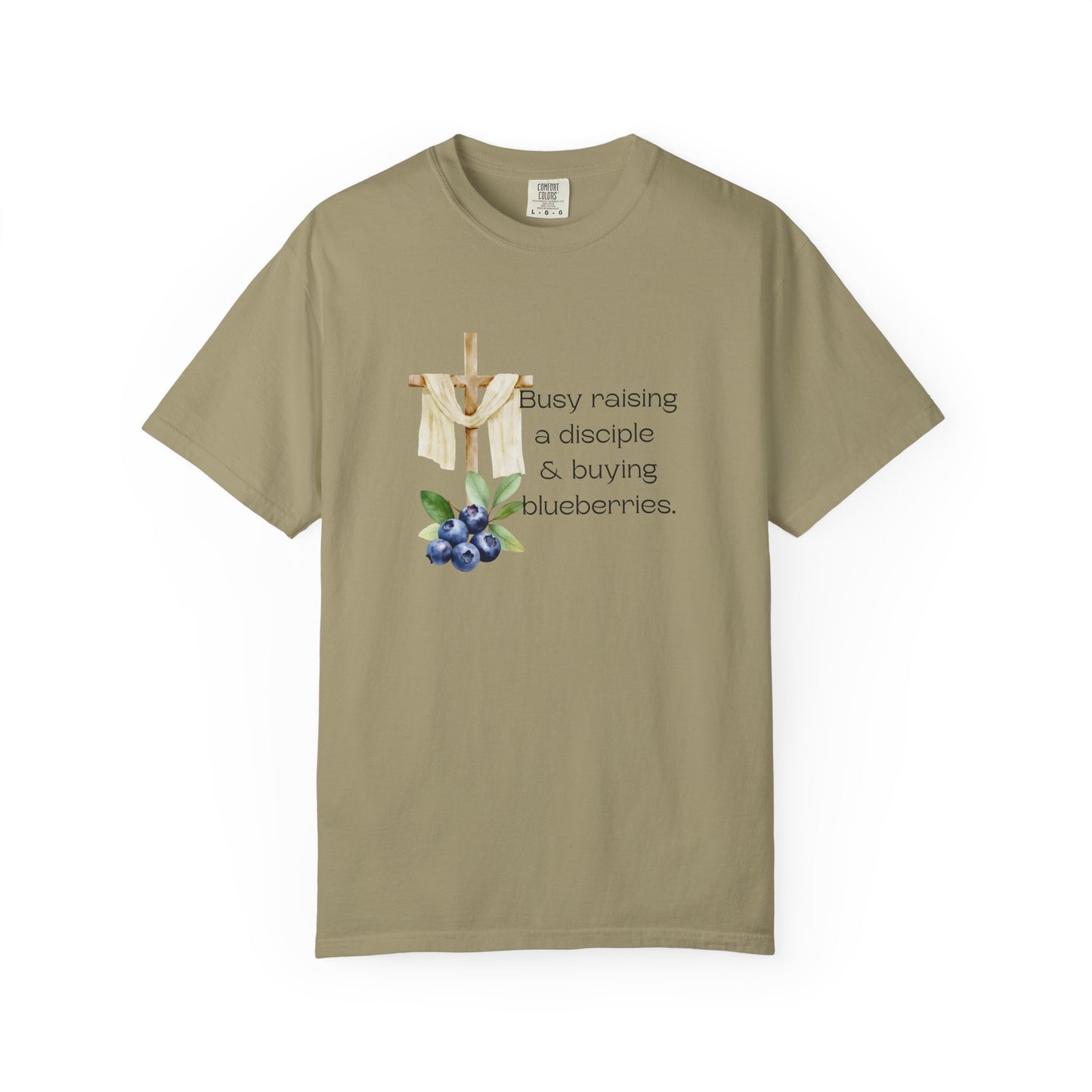 Disciple Raising Blueberries T-shirt