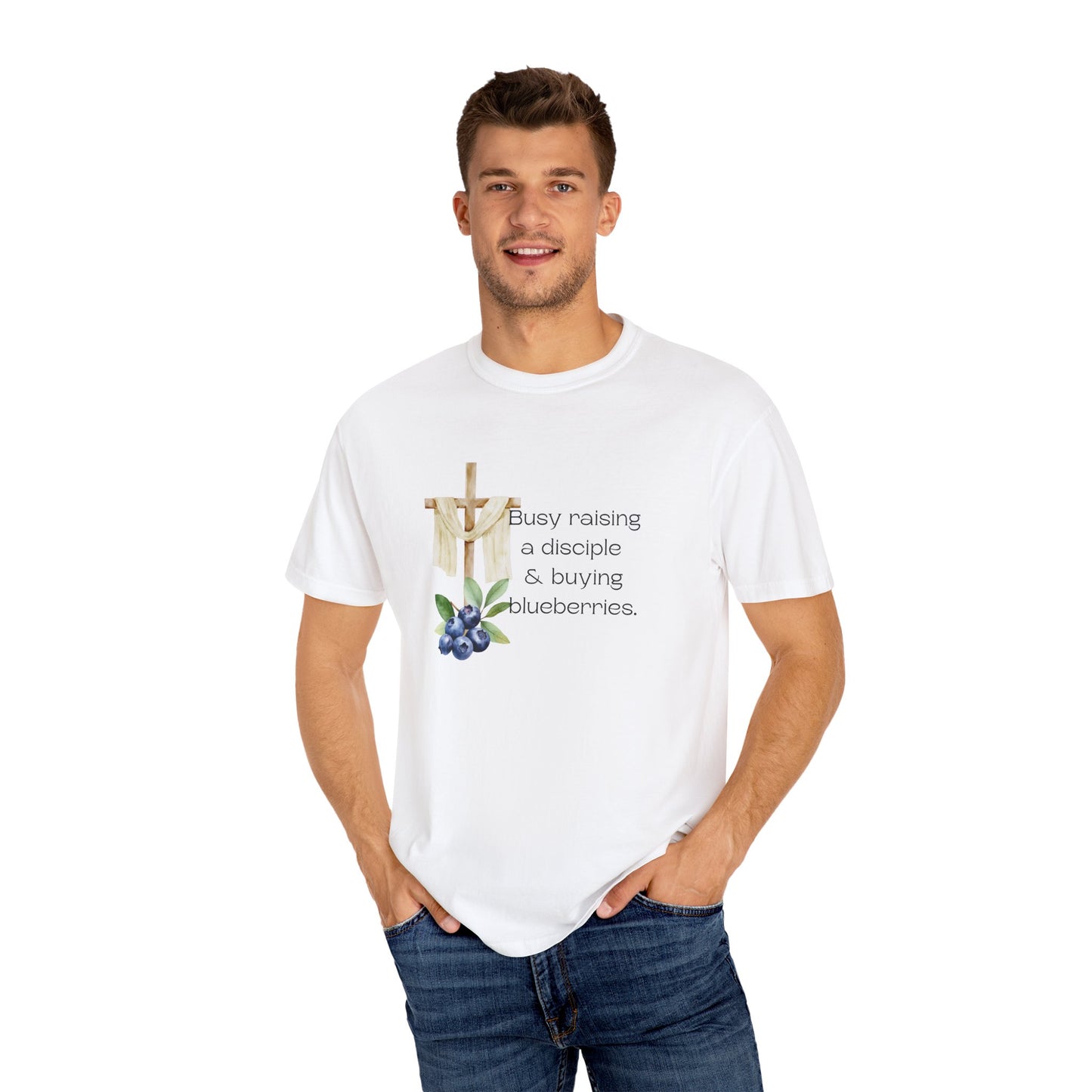 Disciple Raising Blueberries T-shirt