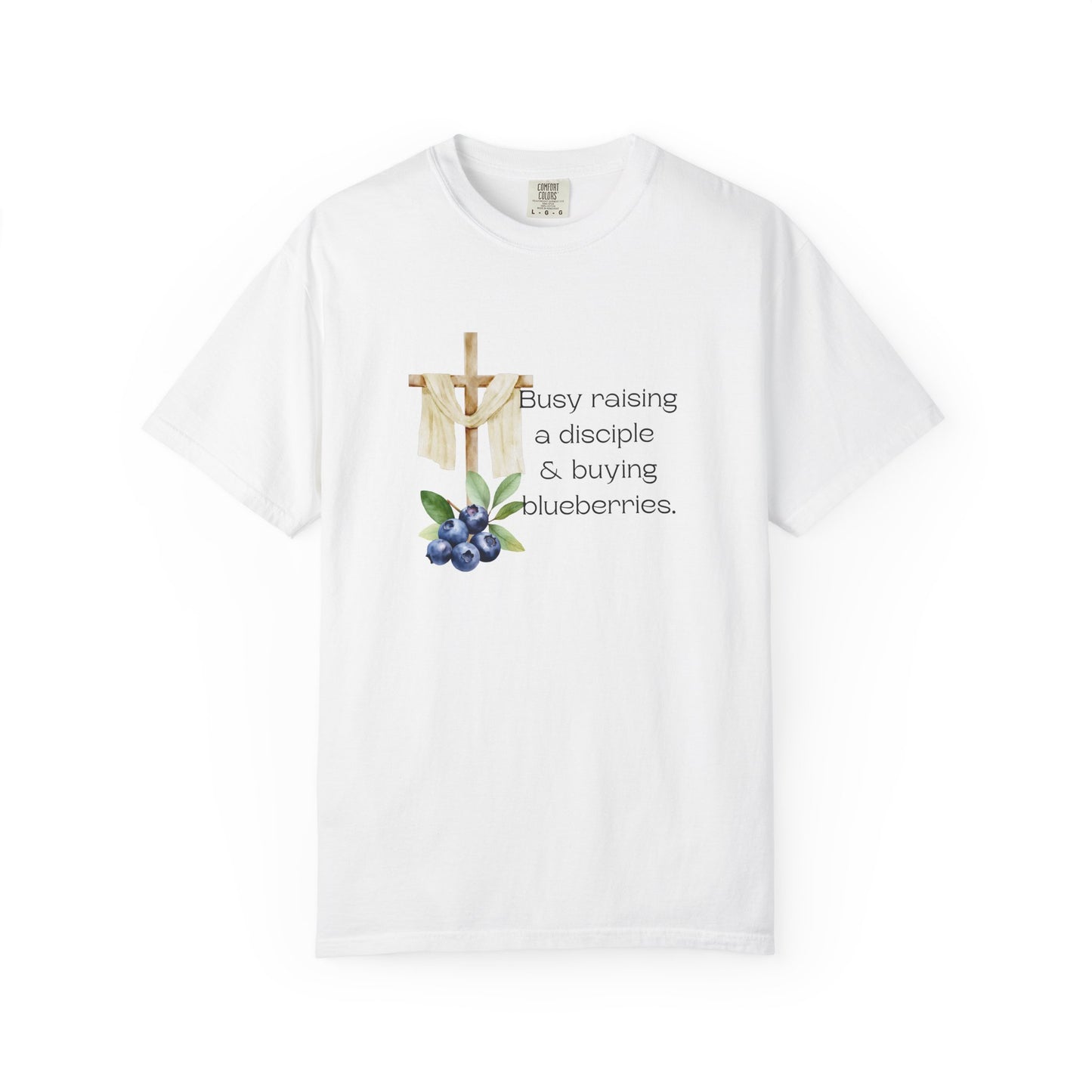 Disciple Raising Blueberries T-shirt
