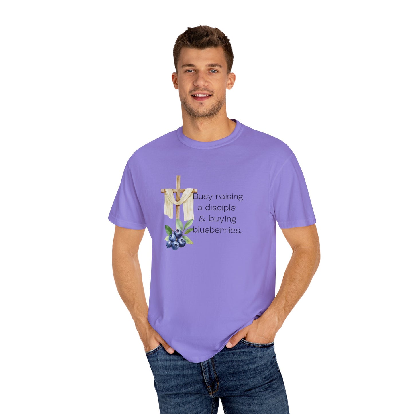 Disciple Raising Blueberries T-shirt