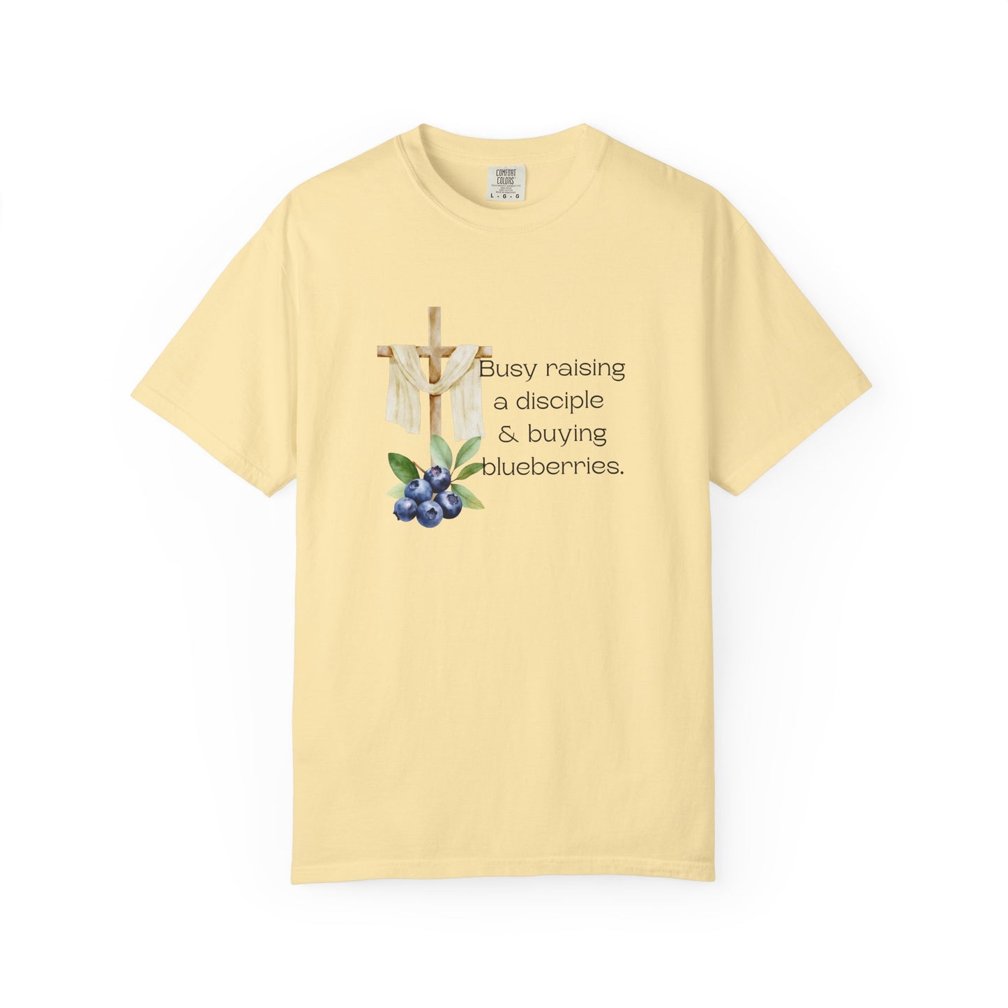 Disciple Raising Blueberries T-shirt