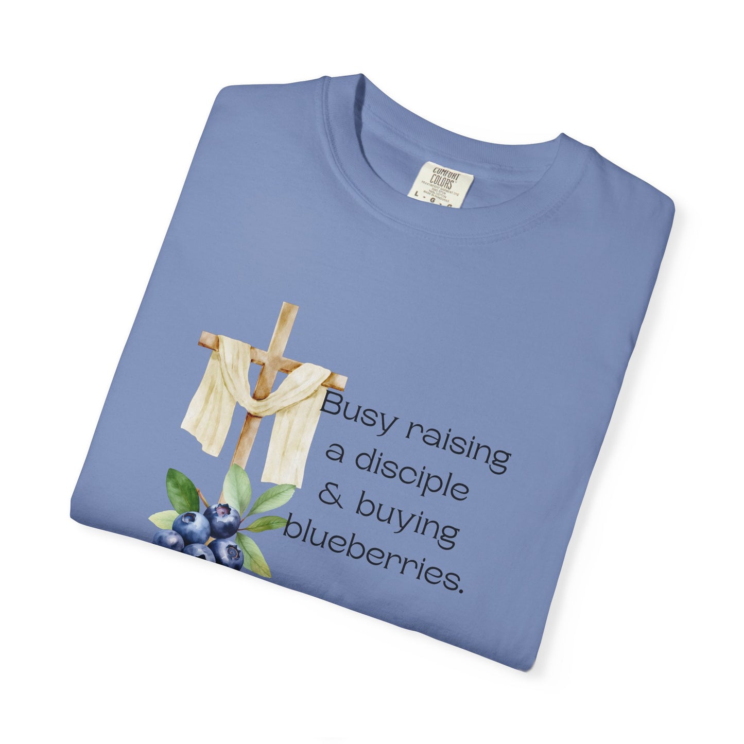 Disciple Raising Blueberries T-shirt