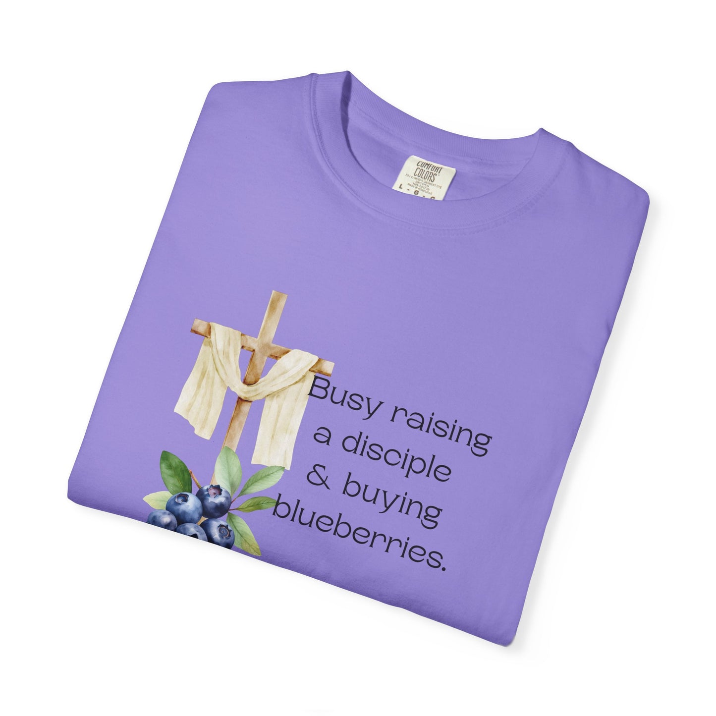 Disciple Raising Blueberries T-shirt