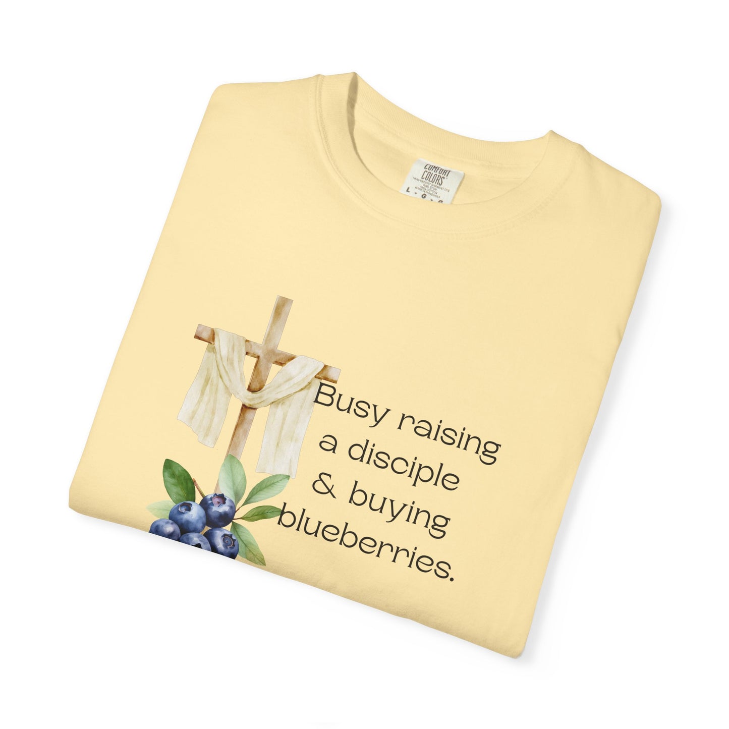 Disciple Raising Blueberries T-shirt