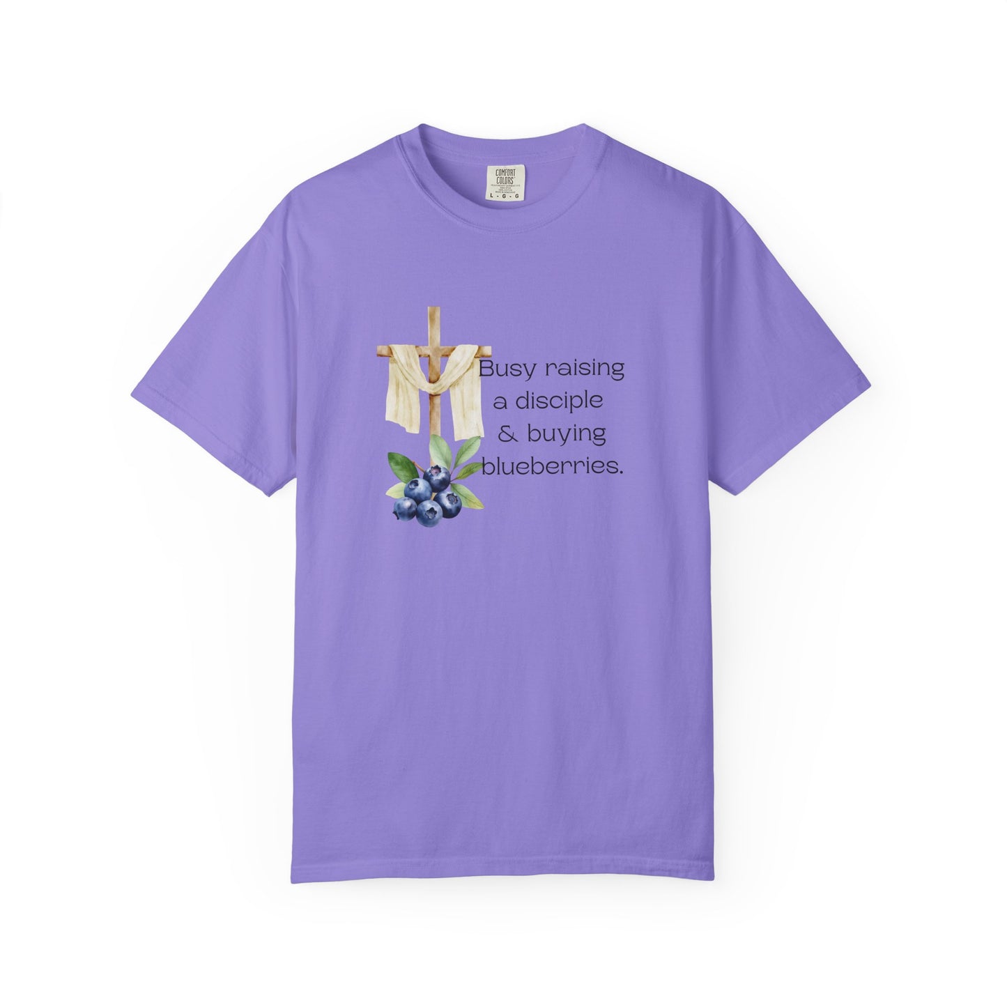 Disciple Raising Blueberries T-shirt