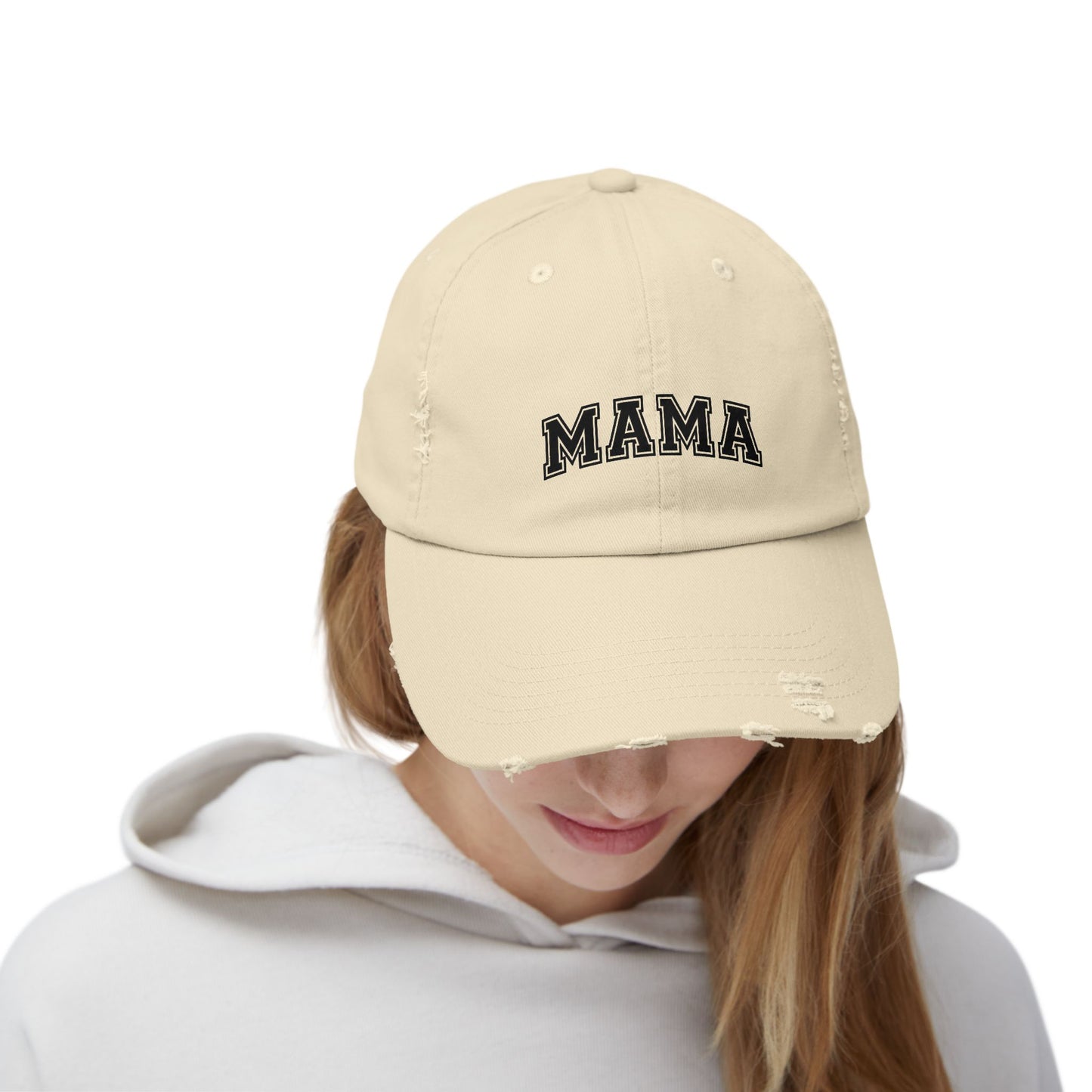 Distressed MAMA Cap