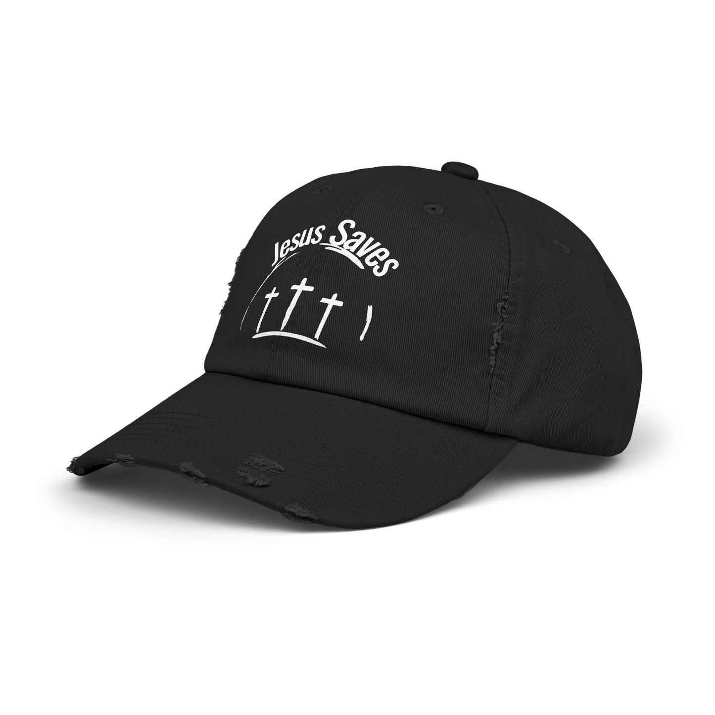 Distressed Cap - Jesus Saves