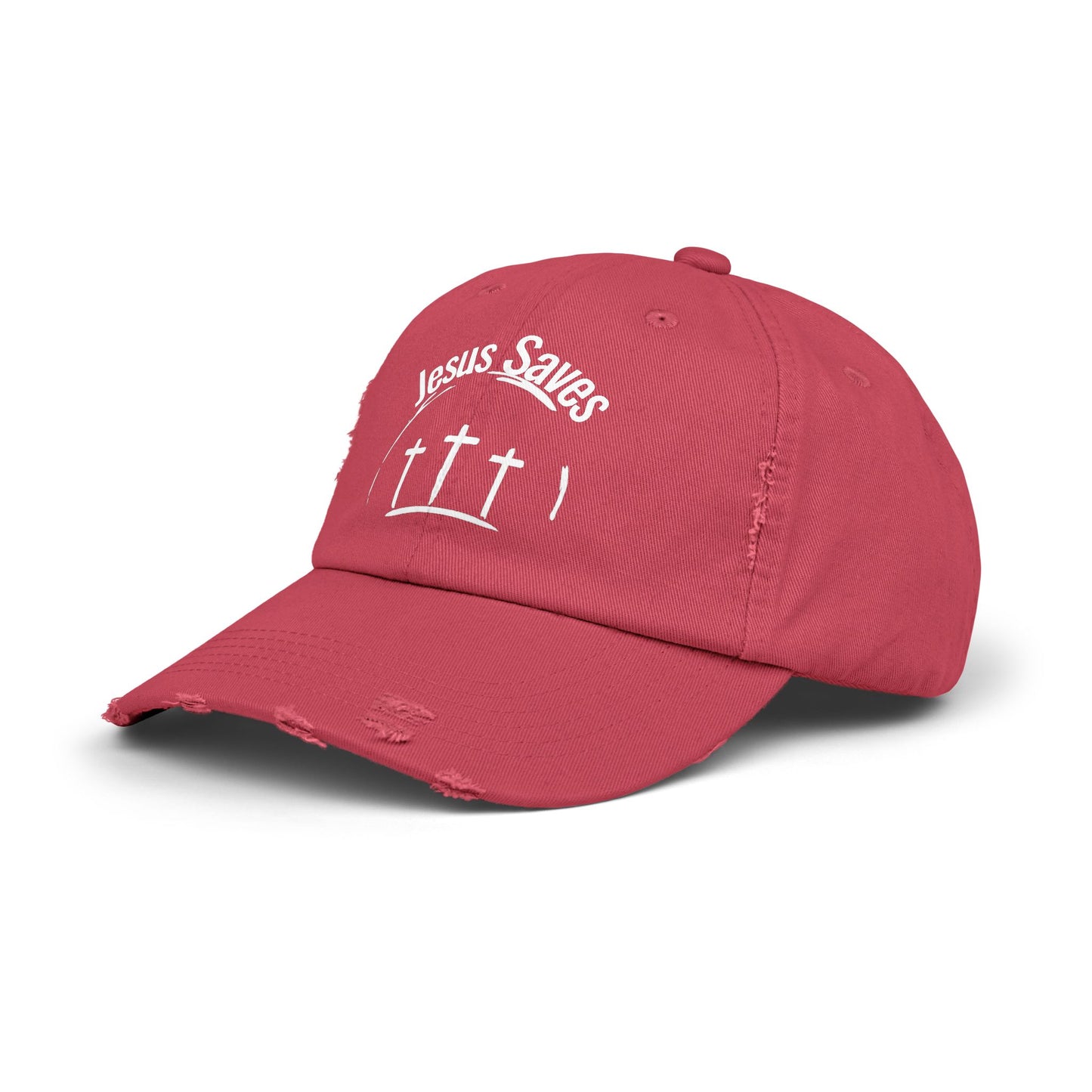 Distressed Cap - Jesus Saves