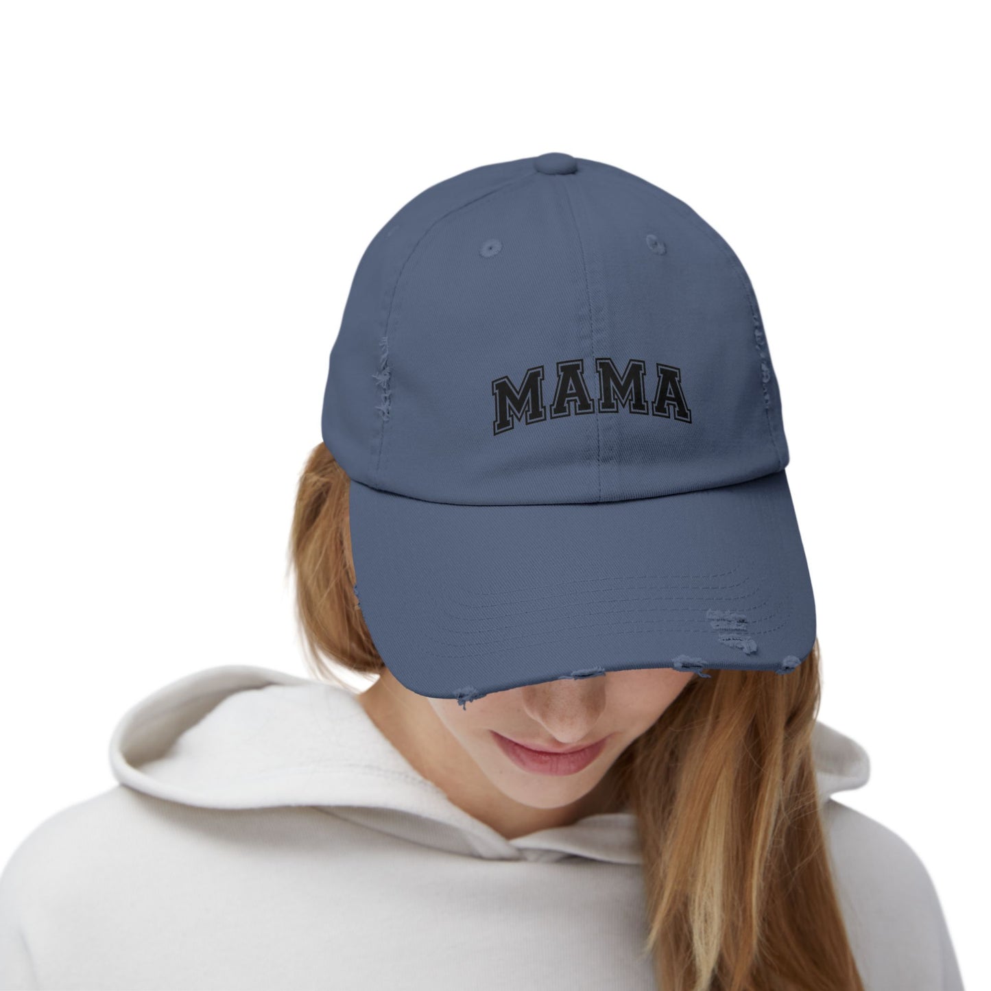 Distressed MAMA Cap