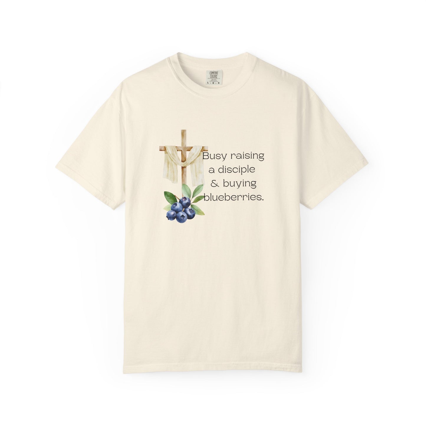 Disciple Raising Blueberries T-shirt