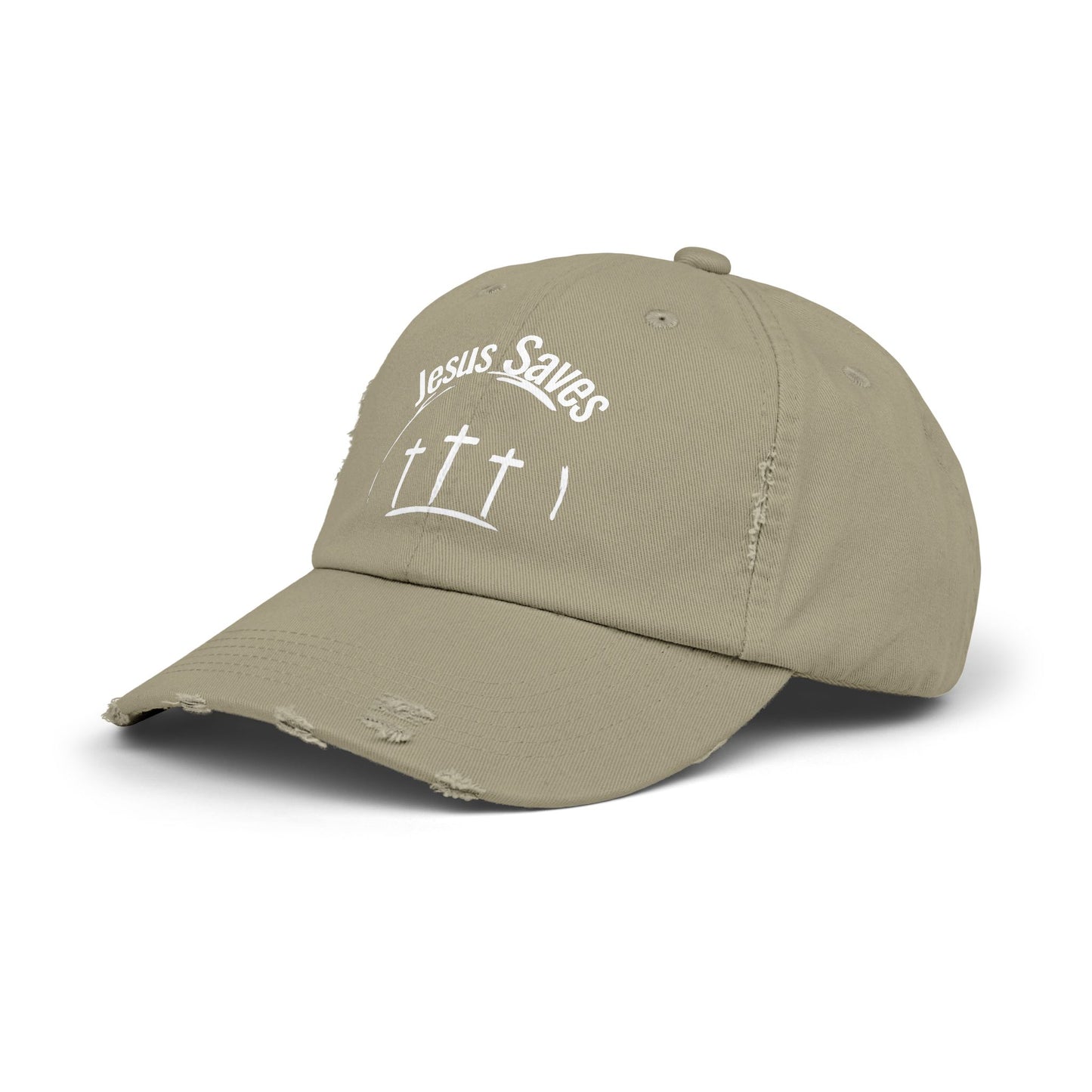 Distressed Cap - Jesus Saves