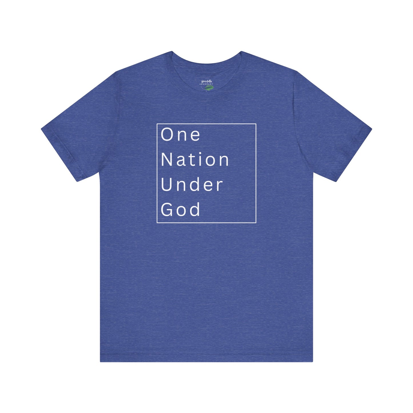 Patriotic Tee- One Nation Under God