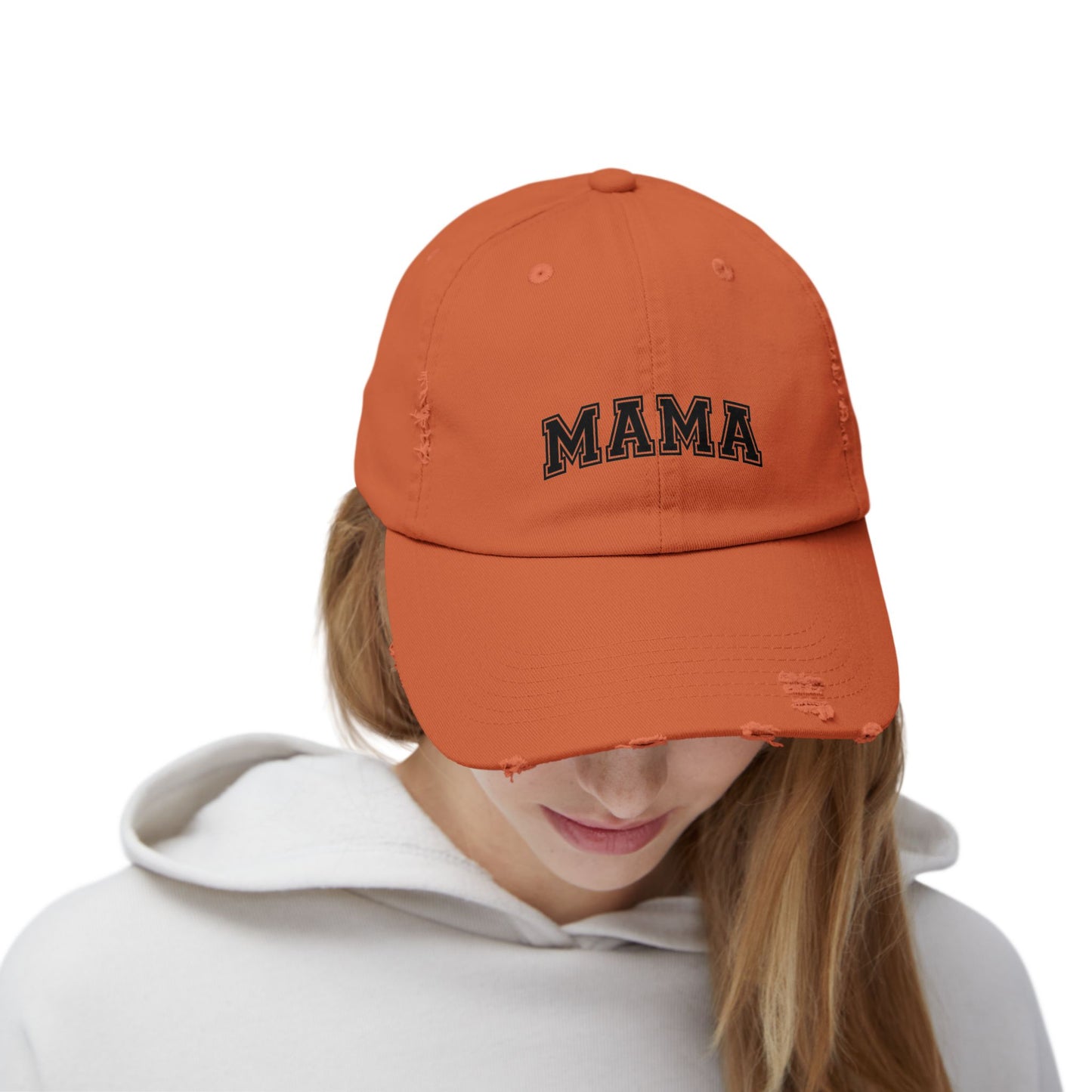 Distressed MAMA Cap
