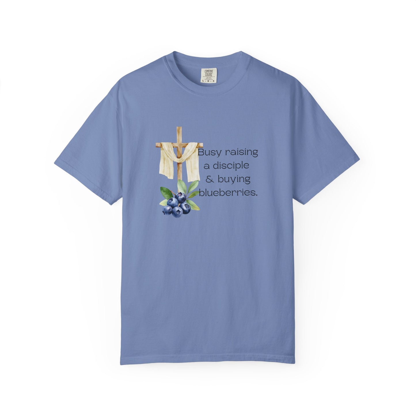 Disciple Raising Blueberries T-shirt