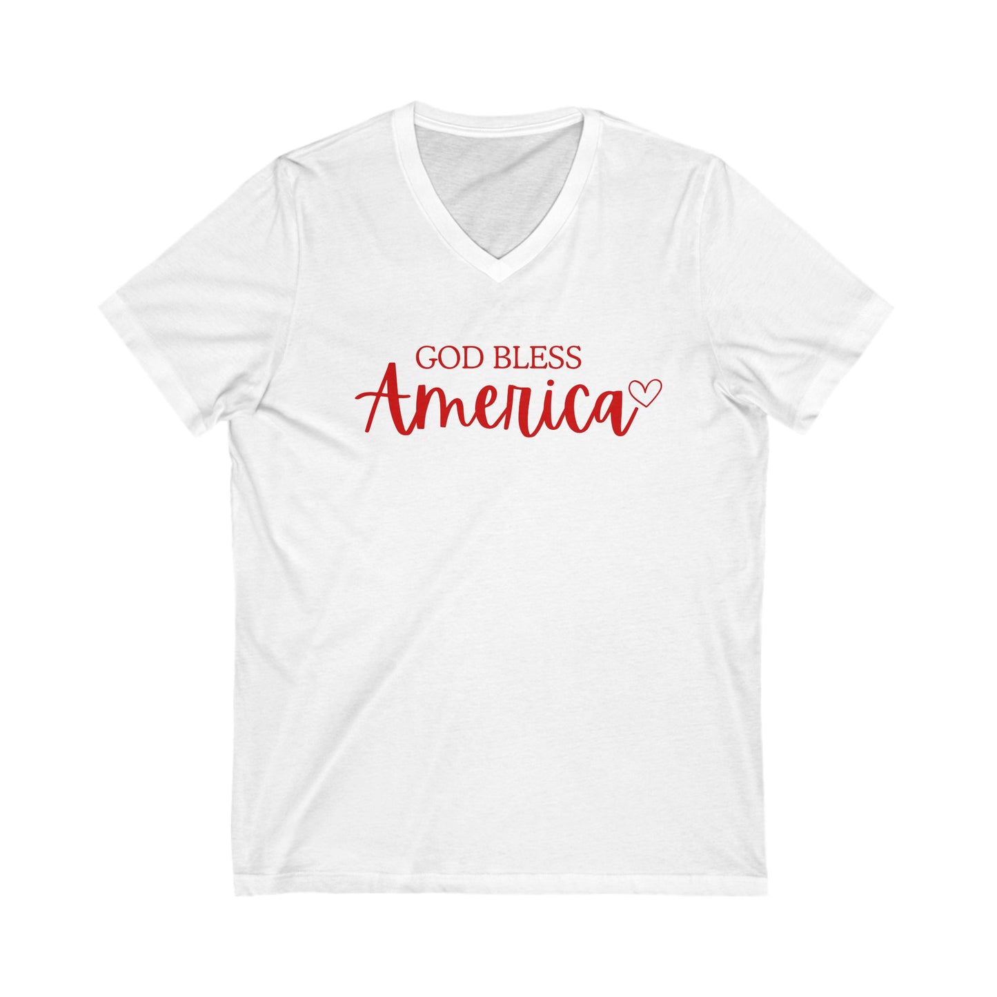 Patriotic Tee- God Bless America