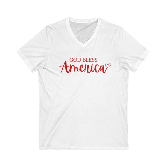 Patriotic Tee- God Bless America