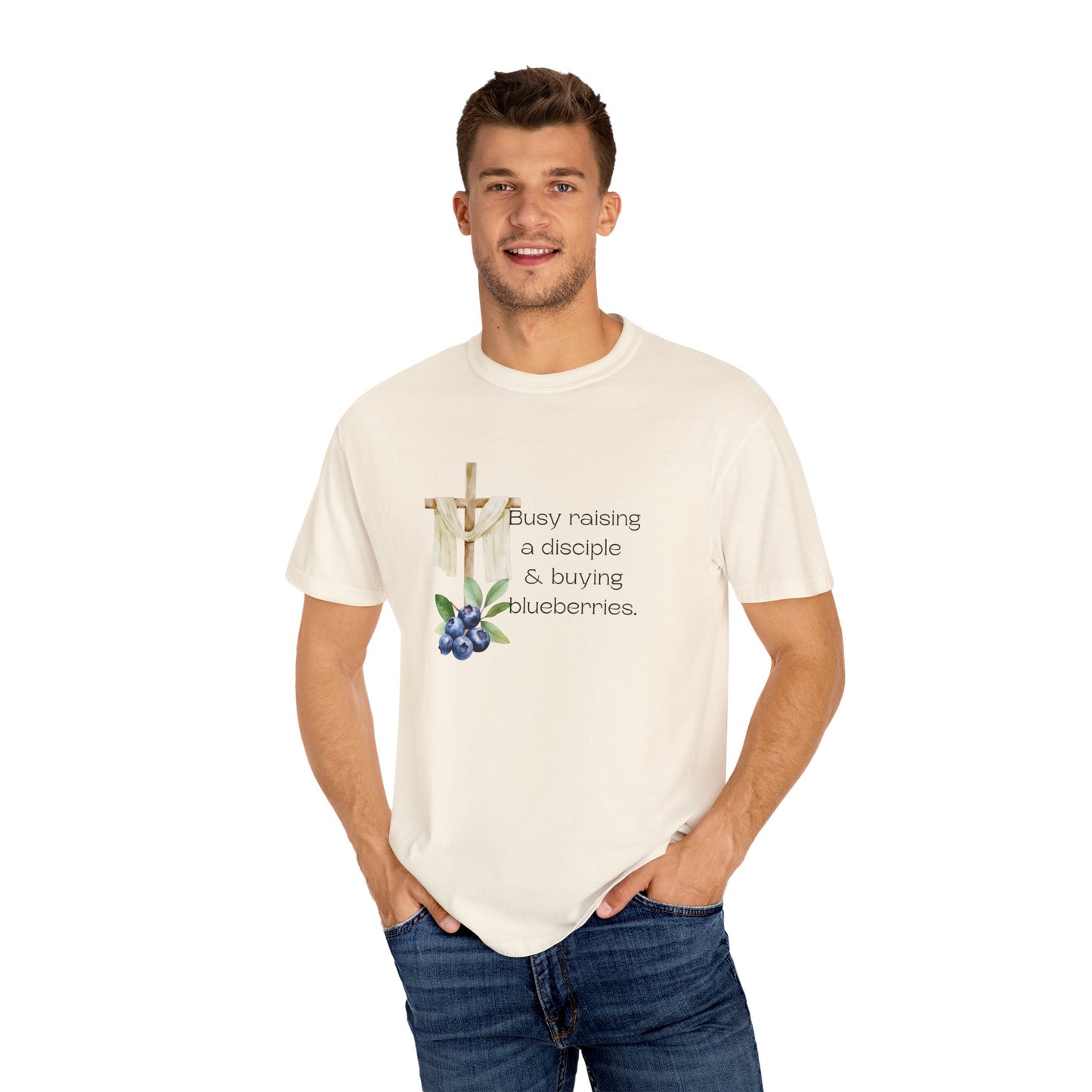 Disciple Raising Blueberries T-shirt