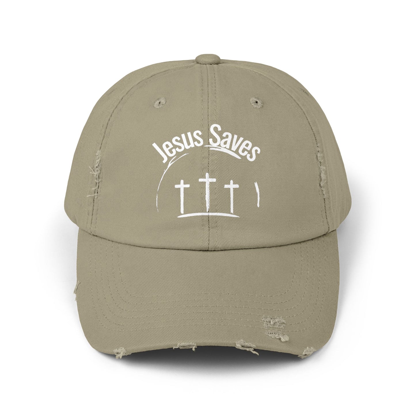 Distressed Cap - Jesus Saves