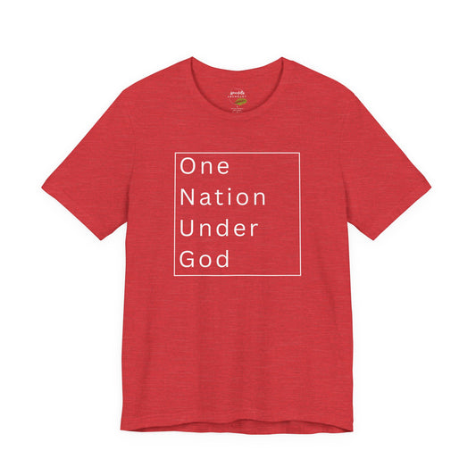 Patriotic Tee- One Nation Under God