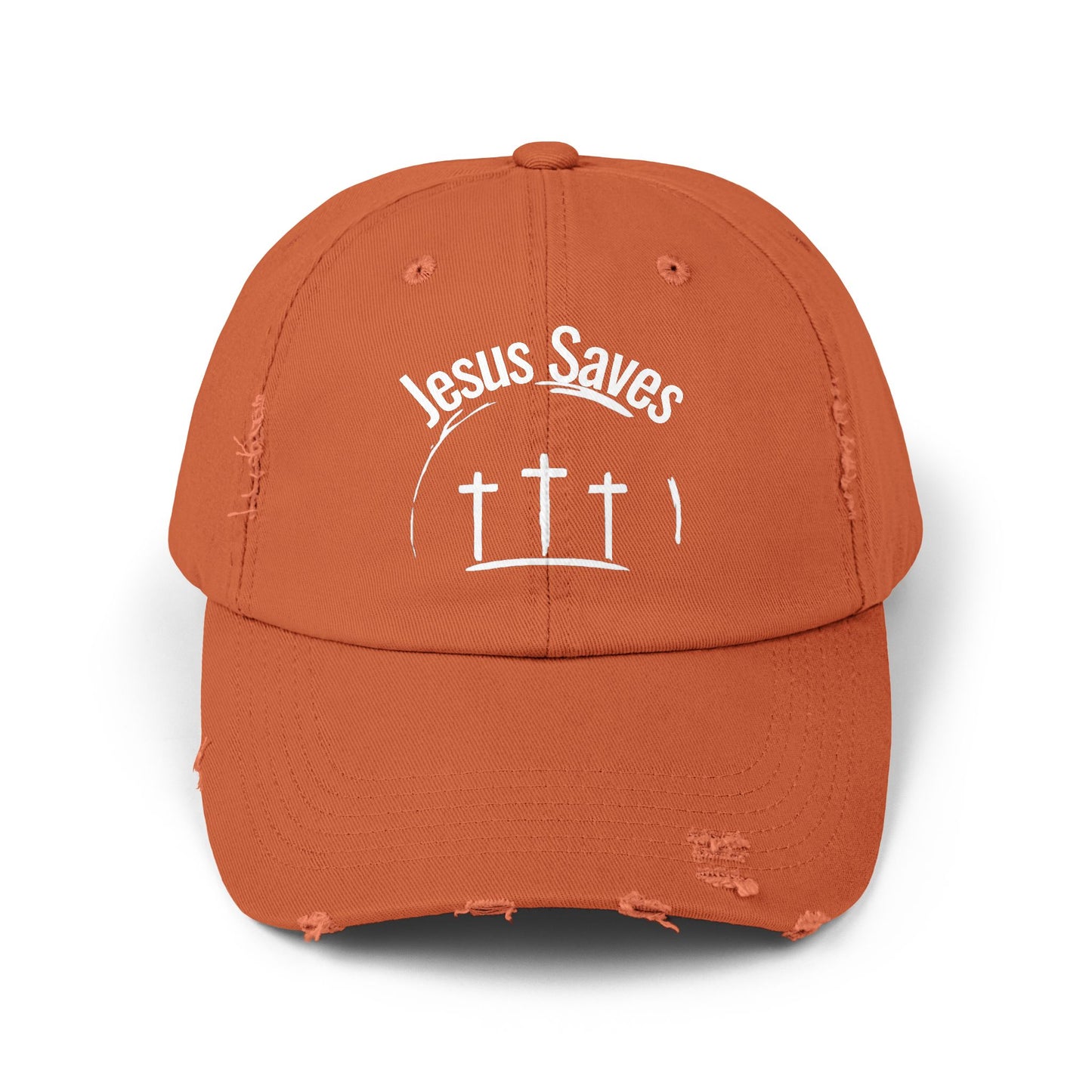 Distressed Cap - Jesus Saves