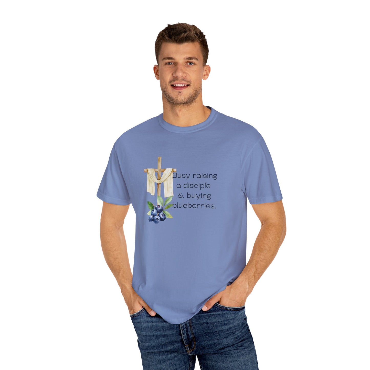Disciple Raising Blueberries T-shirt