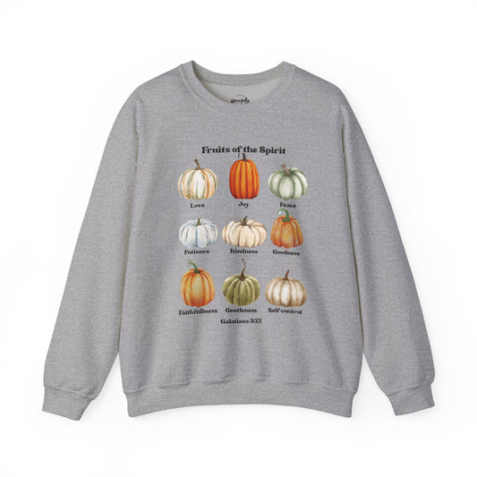 Fall Pumpkin Fruit of the Spirit Sweatshirt