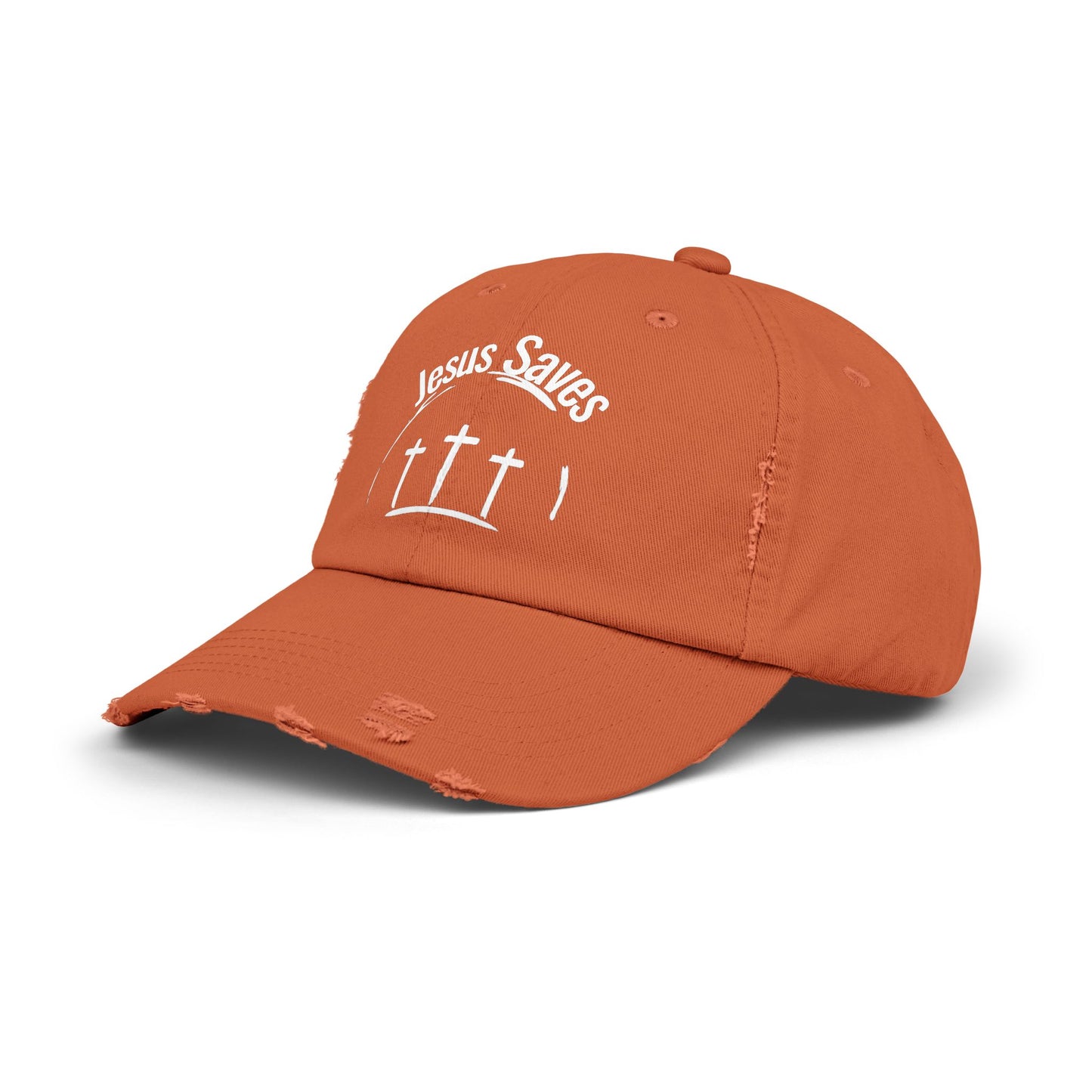Distressed Cap - Jesus Saves