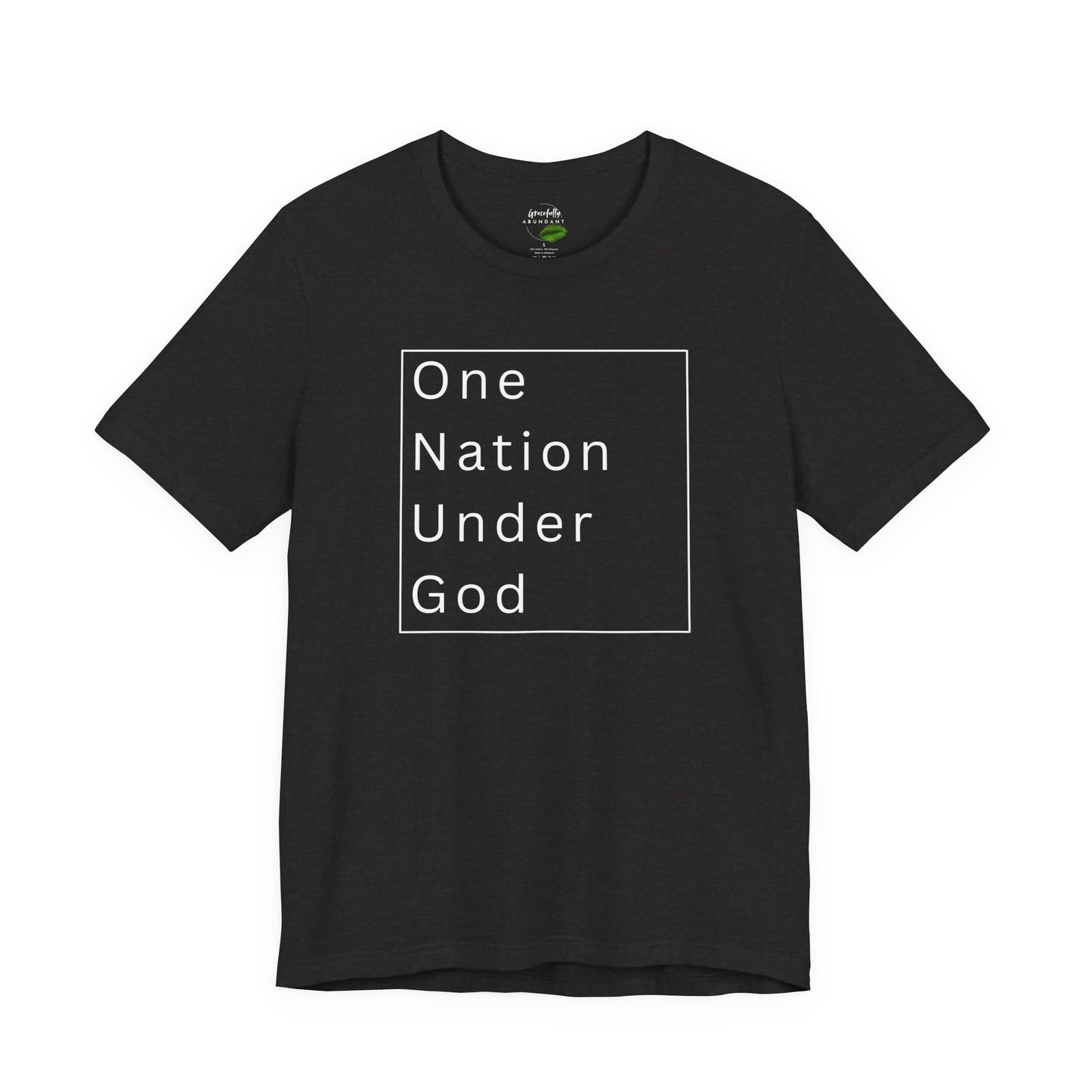 Patriotic Tee- One Nation Under God