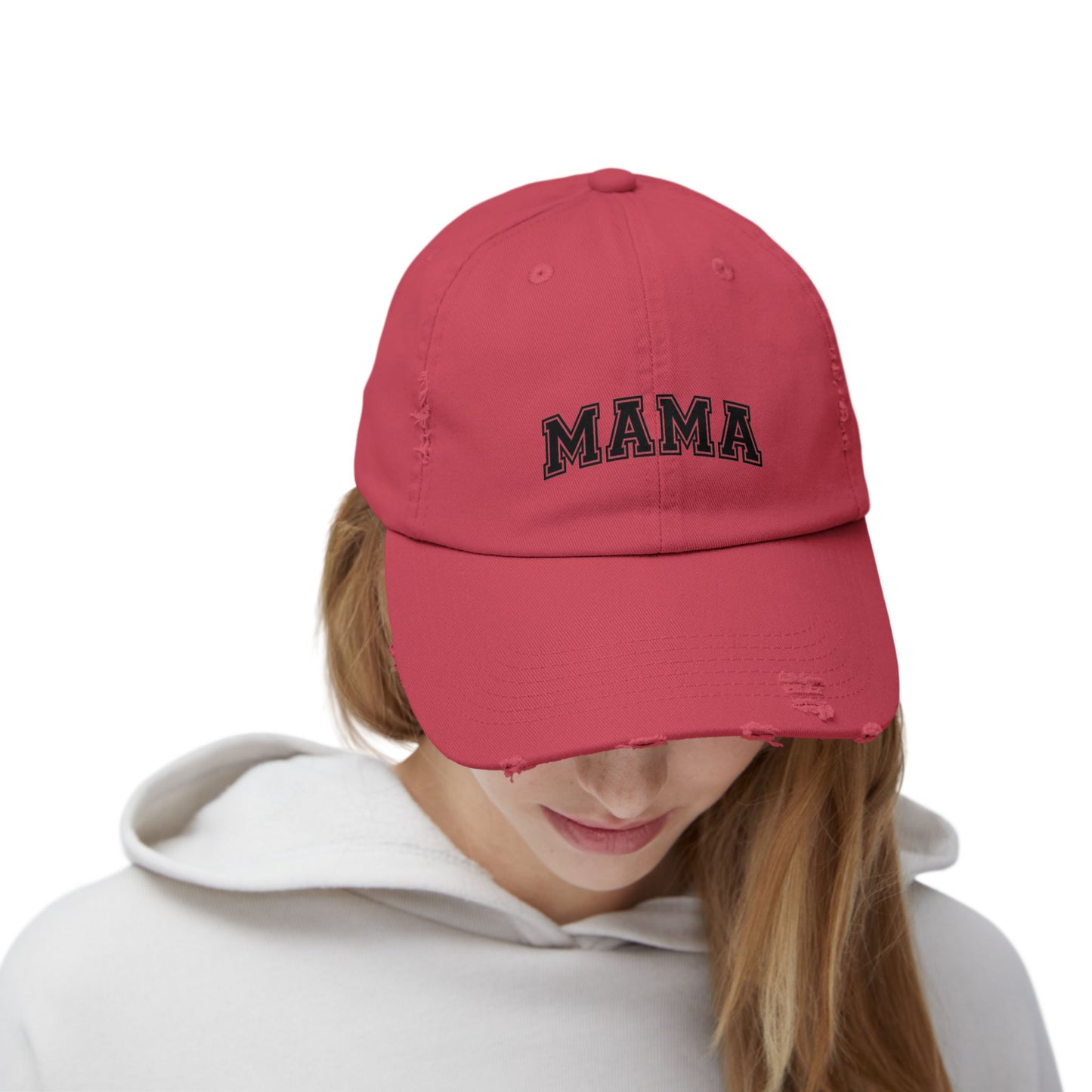 Distressed MAMA Cap