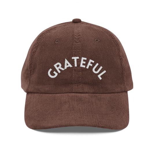 Grateful Vintage Corduroy Cap