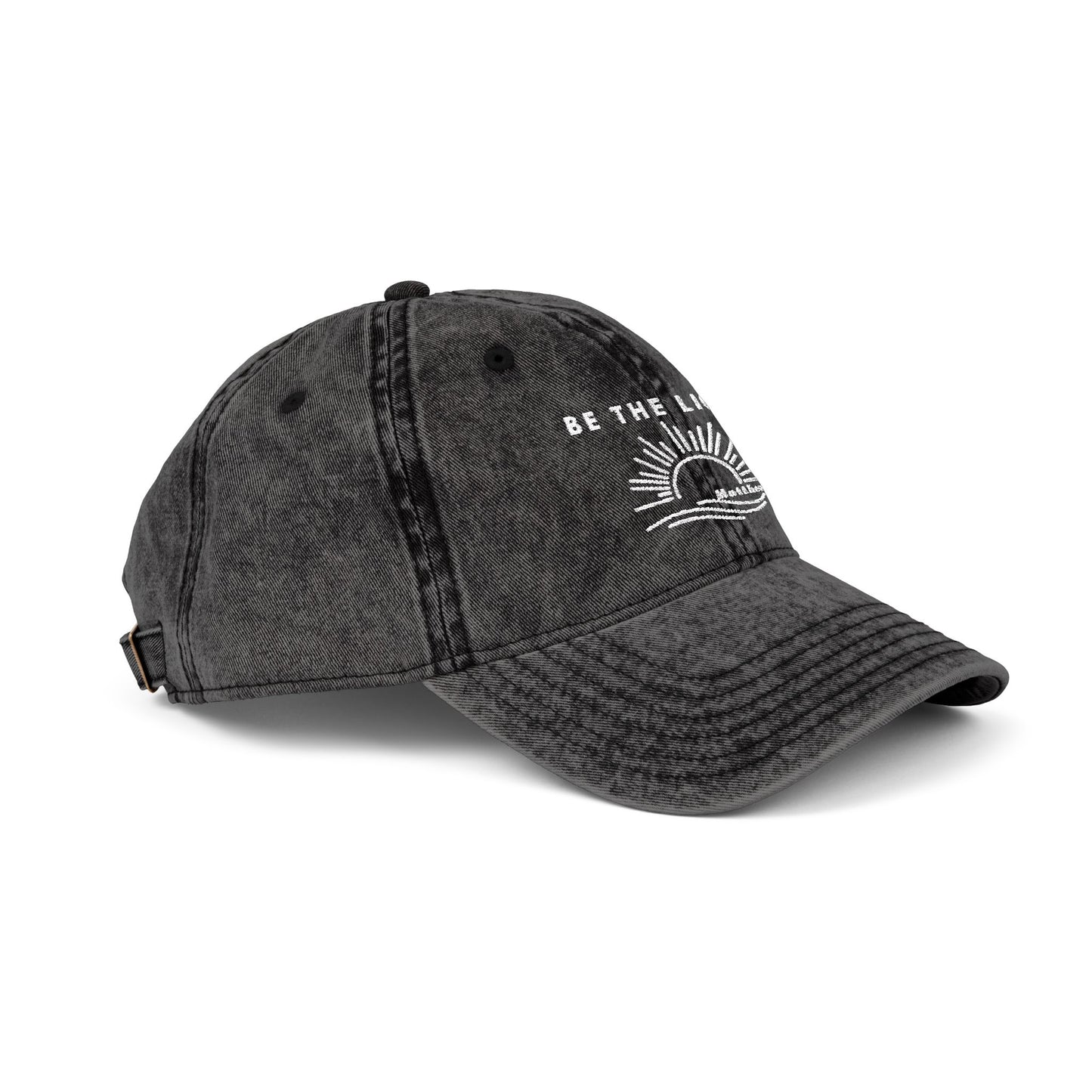 Embroidered Cap-Be The Light