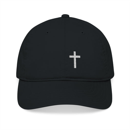 Embroidered Cross Baseball Cap