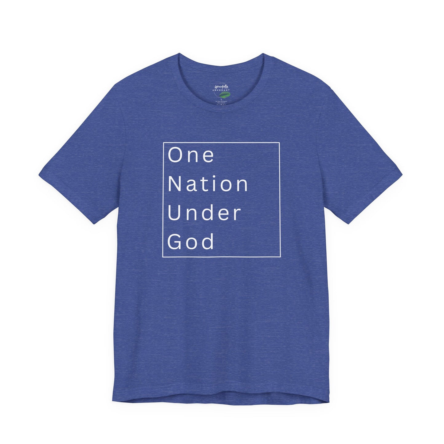 Patriotic Tee- One Nation Under God