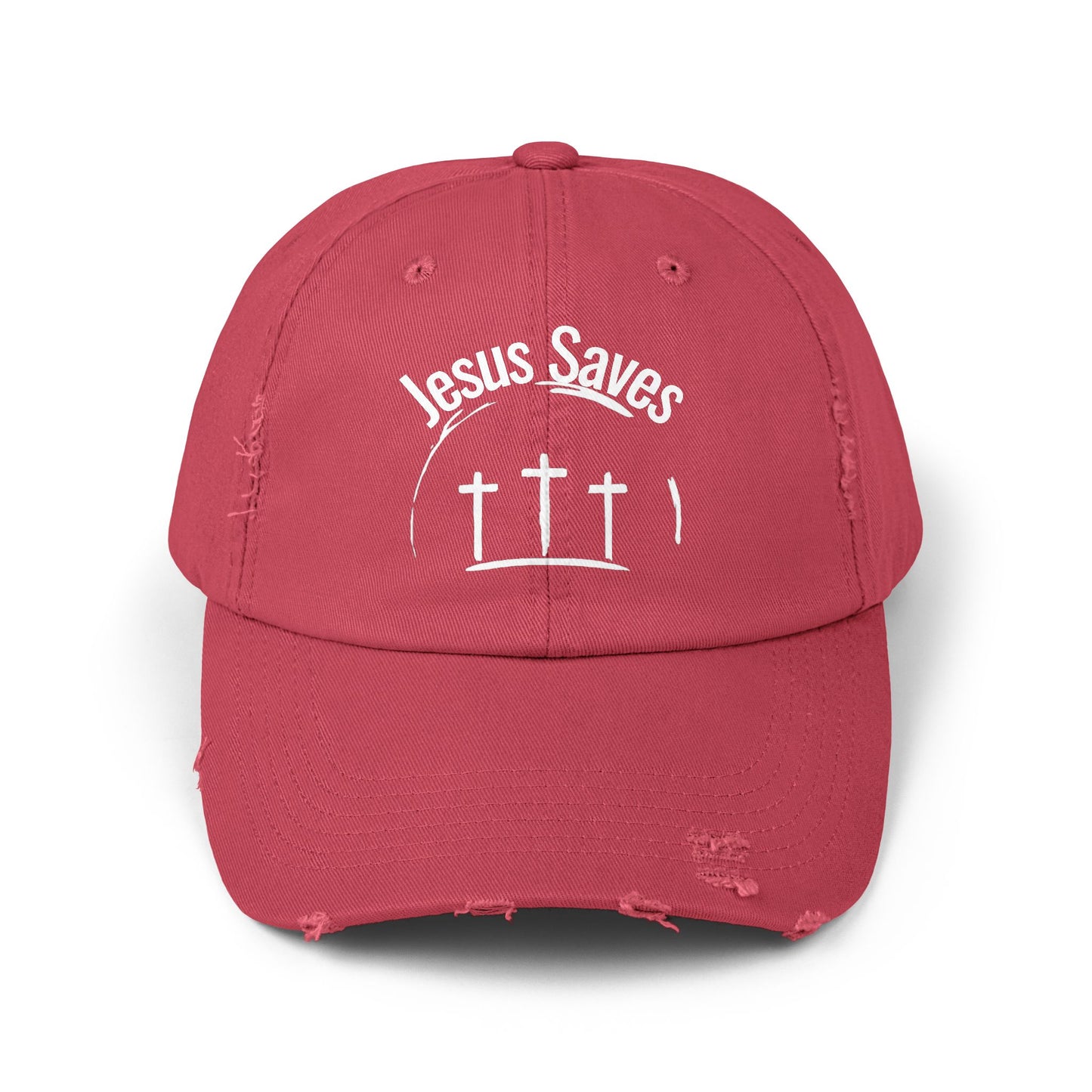 Distressed Cap - Jesus Saves
