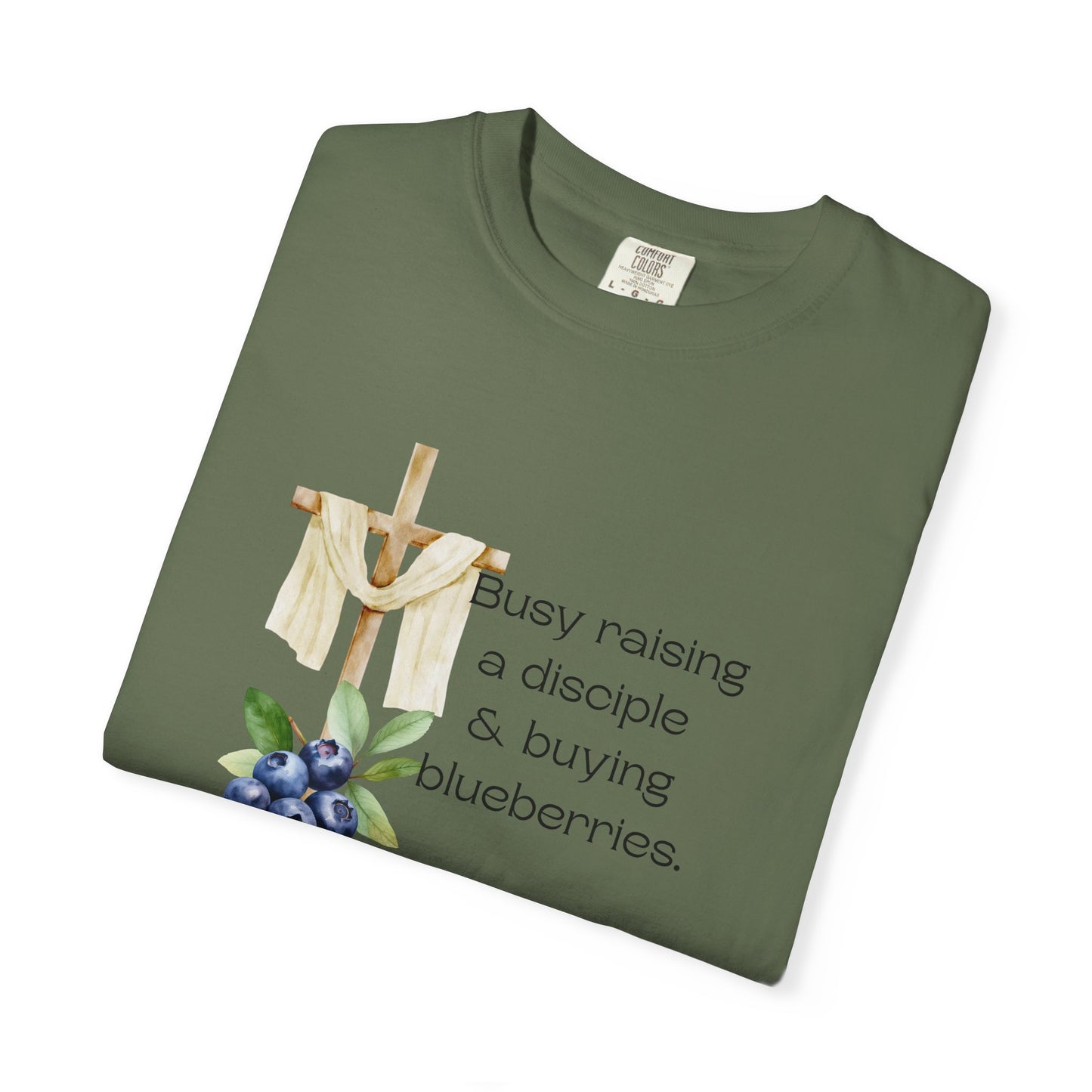 Disciple Raising Blueberries T-shirt