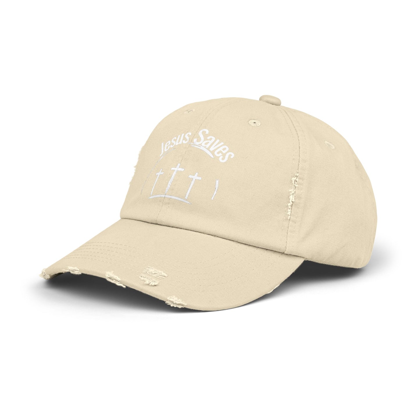 Distressed Cap - Jesus Saves