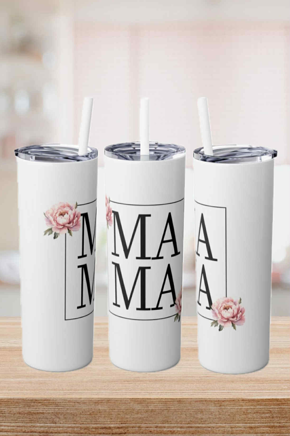 Floral Mama Tumbler