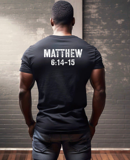 Men's Christian T-Shirt - Matthew Bible Verse